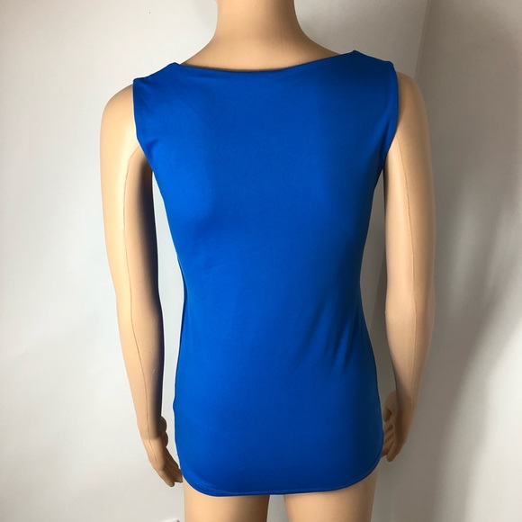 Zara W&B collection blue blouse Medium (#3) - Picture 5 of 8